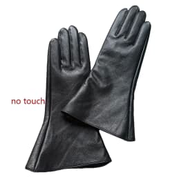35cm Men's Goatskin Gloves Women‘s Bell Shaped Gloves Luxury Thin Lining And Tight-fitting Long Driving Motorcycle Gloves
