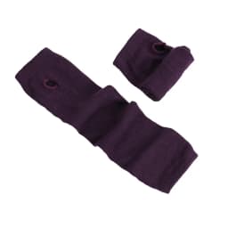 Men Women Winter Warm Arm Elbow Warmer Fingerless Dance Mitten Cuff Cosplay Darkly Ninja Knit Long Driving Sun Glove Sleeve L32