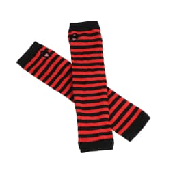 Men Women Winter Warm Arm Elbow Warmer Fingerless Dance Mitten Cuff Cosplay Darkly Ninja Knit Long Driving Sun Glove Sleeve L32