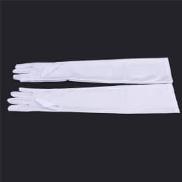 Women's Mittens Long Gloves Autumn Winter Fashion Solid Colors Female Satin Opera Evening Party Prom Costume Glove
