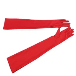Women's Mittens Long Gloves Autumn Winter Fashion Solid Colors Female Satin Opera Evening Party Prom Costume Glove