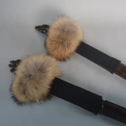 New Arrival Female Natural fox Fur Cuffs Knitted Warm Real Fox Fur Mittens Women Winter Outdoor fox Fur Cuffs