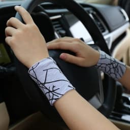 Decorate Wrist Guard Men's Summer Fashion Thin Trend Sports Fitness Wicking Sweat Female Yoga Sun Exercise Cover Scar Tattoo