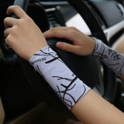 Decorate Wrist Guard Men's Summer Fashion Thin Trend Sports Fitness Wicking Sweat Female Yoga Sun Exercise Cover Scar Tattoo
