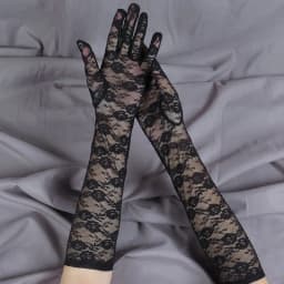 Fashion Lace Sexy Gloves Women Grace Thin Breathable Sun Protection Driving Club Party Prom Dancing Dress Glove Long Sleeve G111