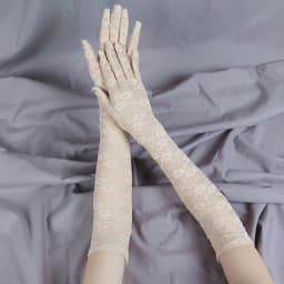 Fashion Lace Sexy Gloves Women Grace Thin Breathable Sun Protection Driving Club Party Prom Dancing Dress Glove Long Sleeve G111
