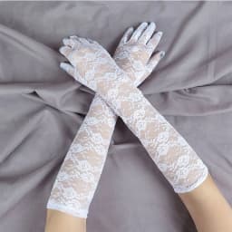Fashion Lace Sexy Gloves Women Grace Thin Breathable Sun Protection Driving Club Party Prom Dancing Dress Glove Long Sleeve G111