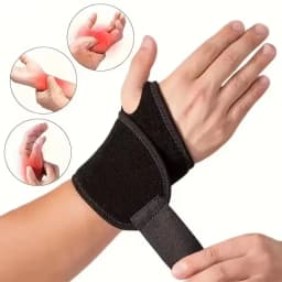 Adjustable Gloves Brace for Women & Men Support Wrap Strap Hand Carpal Tunnel Brace Fitness Suitable Both Right Left Hand