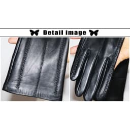 Women's Sheepskin Gloves Long 100% Genuine Leather Gloves Long Sleeve Over Elbow Arm Guard Warm Flannel Lining Autumn and Winter