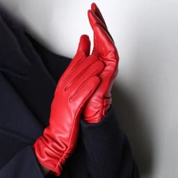 Hot Sale Genuine Sheepskin Women's Winter Leather Gloves Warm Driving Casual Multi-color Optional -2081
