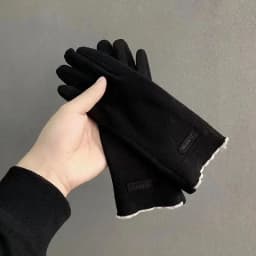 New Grace Fashion Lady Gloves Women Winter Vintage Touch Screen Warm Windproof Cycling Driving Full Finger Glove Mittens G058