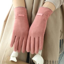 New Grace Fashion Lady Gloves Women Winter Vintage Touch Screen Warm Windproof Cycling Driving Full Finger Glove Mittens G058