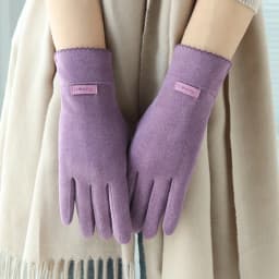New Grace Fashion Lady Gloves Women Winter Vintage Touch Screen Warm Windproof Cycling Driving Full Finger Glove Mittens G058