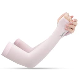 Summer Anti Eltraviolet Ice Sleeve Driving Sunscreen Gloves Women Ice Silk Sleeve Men Arm Sleeve