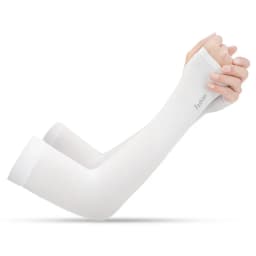 Summer Anti Eltraviolet Ice Sleeve Driving Sunscreen Gloves Women Ice Silk Sleeve Men Arm Sleeve