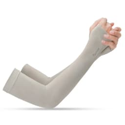 Summer Anti Eltraviolet Ice Sleeve Driving Sunscreen Gloves Women Ice Silk Sleeve Men Arm Sleeve
