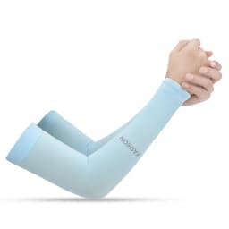 Summer Anti Eltraviolet Ice Sleeve Driving Sunscreen Gloves Women Ice Silk Sleeve Men Arm Sleeve