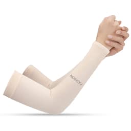 Summer Anti Eltraviolet Ice Sleeve Driving Sunscreen Gloves Women Ice Silk Sleeve Men Arm Sleeve