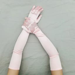 Classic Adult 55cm Opera/Elbow Stretch Satin Finger Long Gloves Women Party Evening Costume Wedding Dress Elegant Gloves