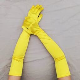 Classic Adult 55cm Opera/Elbow Stretch Satin Finger Long Gloves Women Party Evening Costume Wedding Dress Elegant Gloves
