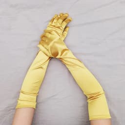 Classic Adult 55cm Opera/Elbow Stretch Satin Finger Long Gloves Women Party Evening Costume Wedding Dress Elegant Gloves