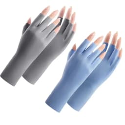 Sunscreen Gloves Nail Art Glove UV Protection Gloves Protecter For Nail Art Gel UV LED Lamp Tool