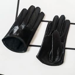 2025 Half Palm Glove Street Fashion Driving Gloves Genuine Real Goat Leather Gloves Women Fashion Short Mittens G621