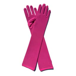 2022 New 54CM Women Long Autumn Winter Warm Black Evening Dress Etiquette Gloves Retro Style Banquet Accessories Elasticity Gift