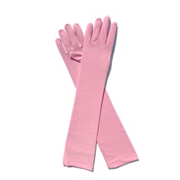 2022 New 54CM Women Long Autumn Winter Warm Black Evening Dress Etiquette Gloves Retro Style Banquet Accessories Elasticity Gift
