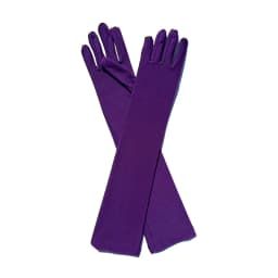 2022 New 54CM Women Long Autumn Winter Warm Black Evening Dress Etiquette Gloves Retro Style Banquet Accessories Elasticity Gift