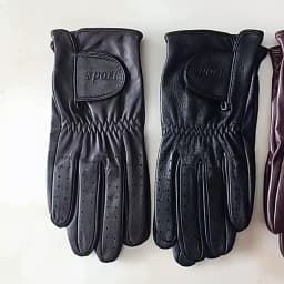 Spring New Men's and Women's Sheepskin Gloves Touch Screen Single Thin Leather Gloves Sports Golf Driver Driving Gloves