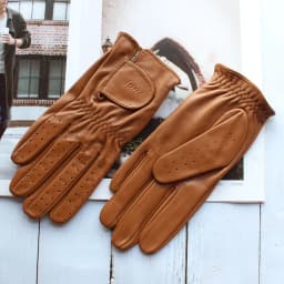 Spring New Men's and Women's Sheepskin Gloves Touch Screen Single Thin Leather Gloves Sports Golf Driver Driving Gloves