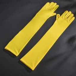 Women 45cm Milk Silk High Stretch Gloves Festival Party Group Show Bar Dance Dress Up Cosplay Performance Etiquette Multicolor