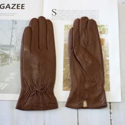Colorful Leather Gloves Women Fashion Simple Style Velvet Lining Autumn Winter Warm Ladies Sheepskin Finger Gloves