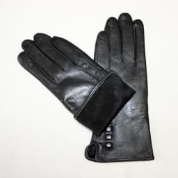 Colorful Leather Gloves Women Fashion Simple Style Velvet Lining Autumn Winter Warm Ladies Sheepskin Finger Gloves