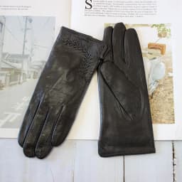 Colorful Leather Gloves Women Fashion Simple Style Velvet Lining Autumn Winter Warm Ladies Sheepskin Finger Gloves