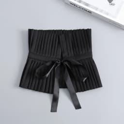 Women Black Cuffs Collar Set Detachable Fake Sleeves Cosplay Costume Accessories Dress Sweater Cuffs Collar Sewing Accessories