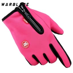 New Touchscreen Fleece Warm Gloves Outdoor Cycling Driving Waterproof Cold Gloves Windproof Non Slip Womens Men Winter Ski Glove