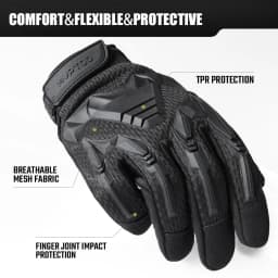 Tactical Gloves Touch Screen Sport Hunting Paintball Shooting Airsoft Outdoor Bicycle Work Rubber Protective Anti-Skid Gear Men