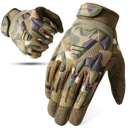Tactical Gloves Touch Screen Sport Hunting Paintball Shooting Airsoft Outdoor Bicycle Work Rubber Protective Anti-Skid Gear Men