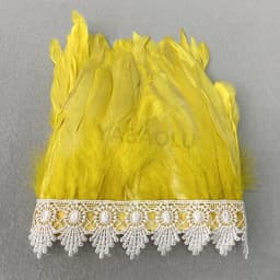 Natural Feather Sleeve Cuffs Gloves Party Cosplay Lace Wrist Cuffs Fur Sleeve Furry Accessories Carnival Stage Show Costume