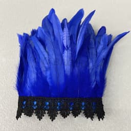 Natural Feather Sleeve Cuffs Gloves Party Cosplay Lace Wrist Cuffs Fur Sleeve Furry Accessories Carnival Stage Show Costume