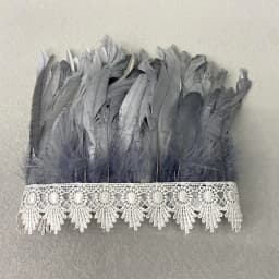 Natural Feather Sleeve Cuffs Gloves Party Cosplay Lace Wrist Cuffs Fur Sleeve Furry Accessories Carnival Stage Show Costume