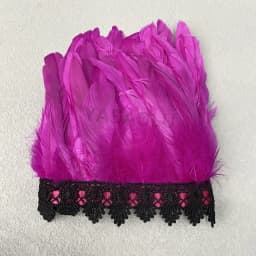 Natural Feather Sleeve Cuffs Gloves Party Cosplay Lace Wrist Cuffs Fur Sleeve Furry Accessories Carnival Stage Show Costume