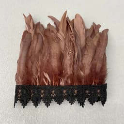 Natural Feather Sleeve Cuffs Gloves Party Cosplay Lace Wrist Cuffs Fur Sleeve Furry Accessories Carnival Stage Show Costume