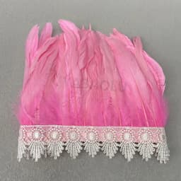 Natural Feather Sleeve Cuffs Gloves Party Cosplay Lace Wrist Cuffs Fur Sleeve Furry Accessories Carnival Stage Show Costume