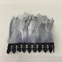 Natural Feather Sleeve Cuffs Gloves Party Cosplay Lace Wrist Cuffs Fur Sleeve Furry Accessories Carnival Stage Show Costume