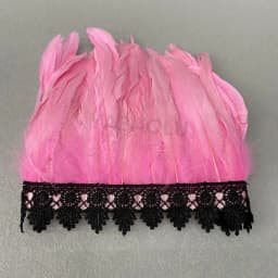 Natural Feather Sleeve Cuffs Gloves Party Cosplay Lace Wrist Cuffs Fur Sleeve Furry Accessories Carnival Stage Show Costume