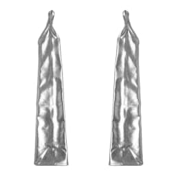 50cm Women Sexy Patent Leather Hook Finger Cosplay Punk Solid Stage Performance Fashion Personality Fingerless Gloves