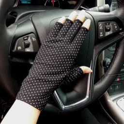 Female Sports Fitness Cycling Sunscreen Touch Screen Long Full Finger Gloves Women Cotton Fashion Half Finger Driving Gloves B91